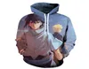 3D Baskı Yeni Kapşonlu Sweatshirts Erkekler 3D Hoodies Anime Hatake Kakashi Hoodie Erkek Kadın Gündelik Uzun Kollu Outerwear6824189