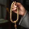 Strand Green Sandalwood Abacus Beads String Murs Men и женские розарии