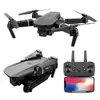 Droni droni upgrade versione 2.4g fpv wifi 4k e88 evitamento ostacolo ripiegando drone ad alta definizione fotografia aerea aeromobile a 4 assi 240416