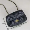 Bag Fashion Small Mini Flap High Quality Women Real Leather Handbag Retro Messenger Lady Rhombus Chain Square Purse