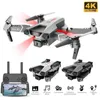 Drohnen P5 Pocket RC Drohne 4K HD Doppelkamera Luftfotografie RC Quadcopter optische Flusspositionierung Faltbare Hindernisvermeidung Dron 24416