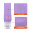 Lagringsflaskor 5st/Set Hållbar dispenserflaska Portable Cosmetic Squeezable Travel Lotion