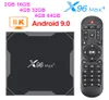 Smart TV Box Android 90 x96 Max Plus 4GB 64 GB 32GB Amlogic S905x3 Quad Core 58 GHz WiFi 4K 60fps Set Media Player X96MAX7799897