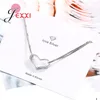 Bracelets de liaison Femmes tendances Sweet Heart Bangles Simple Design 925 STERLING SIGHT TAILLAGES AIGABLES CALLES Beau cadeau