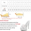 Slippers Women's Fashion Fashion High Heel 13cm15cm European et American Nightclub Hentian Water Diamond