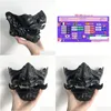 Party Masks Demon Prajna Cosplay Mask Halloween Devil Oni Samurai Ghost Horror Hard Resin Face Adt Uni Prop Drop Delivery Dhcff