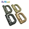 Plecaki Molle taktyczne plecak Edc Shackle Carabiner Snap Dring Clip Blokowanie kluczyek