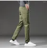 Jeans masculin Style classique 2 couleurs automne slim vert commercial de haute qualité pantalon de jean extensible décontracté pantalon masculin