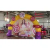 Mascot Costumes Customized Candy Rainbow Arch, Iatable Arch Manufacturer
