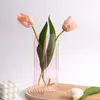 Vazen vaste kleur heldere acrylbloemen vaas hydrocultuur plantbloem voor keukenkantoor decor