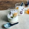 Wine Glasses 6PCS Transparent Glass Cup Set 445/560ML Drinking Juice Milk Tea Whisky Coffee Support Dishwasher Cleaning