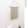 Tapisseries Arrivée macrame tapisserie coton corde de coton à la main nordique boho art suspendu pour le salon décor de la maison z021