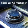 Car Air Freshener Car Solar Powered Rotating Air Freshener Lasting Car Diffusers for Essential Oils Fragrance Air Purifier Car Interior Accessorie L49