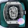 Designer Luxo masculino assistir Tourbillonhaikong ativo relógio mecânico totalmente automático