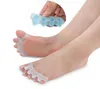 Yeni Ayak parmağı Hallux Valgus Düzeltici Jel Silikon Bunion Düzeltici Toe Koruyucu Düzleştirici Serpiner Ayırıcı Ayak Bakım Aracı 4 Color1347412