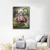 Surrealisme kunst mark mark ryden klassieker canvas prints pop art cartoon girl en euglena poster olie schilderij muur kunst foto's slaapkamer home decor