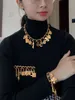 2024 High Edition Luxury Vintage High End Necklace, Bracelet and Brooch Sets of Famous Designer Jewelry Gift For Women Wholesale