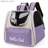 Cat Carriers Crates Houses 0-7.5K Cat Outdoor Carrier BA Ademend draagbare Cat Backpack Travel Transparante BA voor katten Dos Carryin Pet Supplies L49