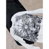 2023 Early Autumn Nieuwe D Constellation Print met lange mouwen ronde nek geborduurd t-shirt dames eenvoudige casual bottom top Instagram