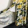 Vestidos de pista de verão para feminino designer de moda estampa floral espaguete com cinta de estampa sexy férias de férias de férias de praia