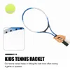 1 Set Mini Alloy Tennis Racket Parentchild Sports Game Toys Spela Plaything Supplies for Children Teenagers 240401