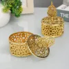 Hålig ut godisbox Treasure Chest Shape Sugar Containers Holder Gift Storage Case Wedding Party Hand Gift Candy Box 0416