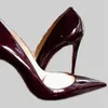 Czerwone dna Pumki wysokie obcasy Sandały Znane designerskie buty dla kobiet Seksowne ulubione buty wielokolorowe Specjane palce skórzane SH039 H4