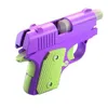 Gun Toys Sensory Gravity Guns Fidgets Toy Lovely 3D Guns Venttoy Novelty Gift For Adult Stress Relief Decomppress Party Props 240416