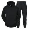 Contulaires masculins 2024 Fashion Sportswear Couleur de jogging Jogging Costume à capuche à capuche Pantalon de survêtement