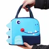 3D Carto Animal Lunchbag Kinder süße Lunchbeutel Thermal Insulati Schullunchbox Aufbewahrungstaschen im Freien Picknicktasche Neue T2th#