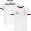 F1 T-Shirt Formül 1 Yarış Takım Tişörtleri Takımı Kısa kollu yaz polyester hızlı kuru üstleri gömlek aynı stil araba iş giysileri özelleştirilmiş