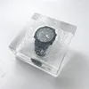 손목 시계 듀얼 디스플레이 카운트 다운 전자 시계 글로우-파수 방수 야외 스포츠 다기능 라운드 메탈 스마트