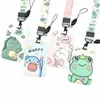 mignon couverture de cartes d'étudiant jeu fille bus bus card hadge support lonyard lg corde coude lanyard badge sleve de protection u2bu #