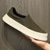 Livraison gratuite hommes femmes chaussures décontractées plate à plat respirant noir vert brun mens drows sneakers sport gai