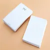 Sachets de bijoux 50pcs Carte à cheveux blanche Carte d'emballage Bilket Packaging Hair Display Cardboard Clip