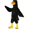 2024 Высококачественный талисман Black Eagle Costum