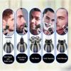 Recarregável 5in1 kit de helicóptero de vários brechas barba barba barba para homens apartador de corpo, barragem de barbear de corpo facial Balde barbeador hine