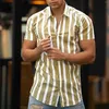 Chemises décontractées pour hommes boutonnés floraux Tropical Holiday Beach Summer Vêtements surdimensionnés Vintage