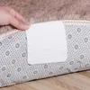 Badmatten Teppich Anti-Schlupf-Aufkleber Starker Antikürling-Klebeband selbstklebender Anti-Skid-Grip Quadrat wiederverwendbarer Teppichstopper