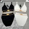 SweetSuit Designer Bikini Womens Knitted Sling Sling Bra Briefes Underwear Fashion Bathing Fissure Sexy Tricots Set Set