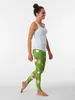 Активные брюки Gnome Garden Leggings Fitness Woman Leglings для женщин