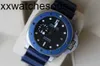 Top designer watch Paneraisiss Watch Mechanical 1209 PAM01209 Diving Azzuro Ed.Papier 42 mm!Wow !! b7qy