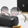 Designer chanells verres de lunettes de soleil cycle de luxe de luxe sport de mode hommes femmes vintage baseball nouveau camélia décontractée polyvalent verres ronds d'été