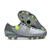 Mens FG Sopete Shoes Cleats Treinadores ao ar livre Spikes Couro Botas de Futebol