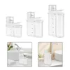 Storage Bottles Laundry Powder Container Multifunctional Transparent Liquid Dispenser For Toilet Room Home Bathroom Kitchen