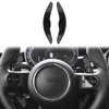 Car Carbon Fiber Shift Paddle Shifter Extension för BMW Mini Coopers JCW F54 F55 F56 F60 Tillbehör Interiör