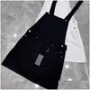 Combinaisons pour femmes Rompers Fashion Designer Saut-salles Summer Blanc Black Denim Vêtements décontractés pour les vocations 26644 Drop livraison A OTSOf