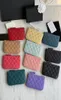 CC Wallet Card Holder Classic Pattern Caviar Sheepskin Wallet3326623