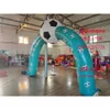 Mascot Costumes Football Iatable Arch Rainbow Gate Party Party Party Dostosowanie piękna i scenerii Chen