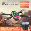 Drony KBDFA F199 Drone Photography Aerial z szerokim kątem 1080p HD podwójna kamera bezszczotkowa Wi -Fi FPV Professional RC Folbeble Quadcopter 240416